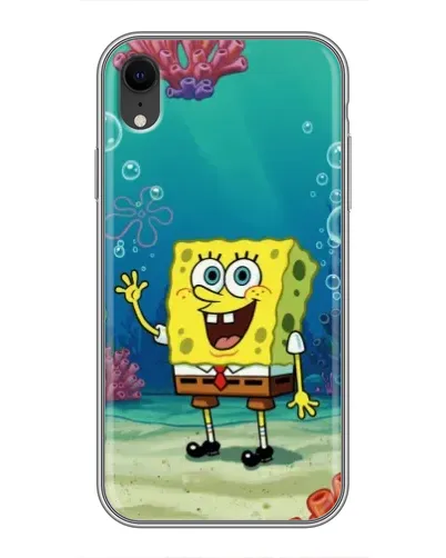 Чехол для iPhone Xr с картинкой «Подводный привет»