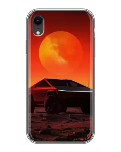 Чохол для iPhone Xr з картинкою «Cybertruck на Марсі» Чохол для iPhone Xr з картинкою «Cybertruck на Марсі»