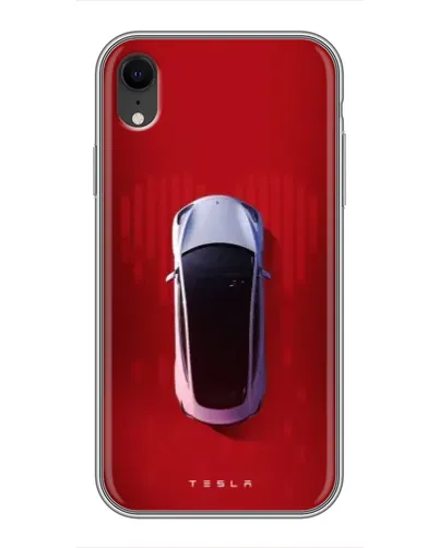 Чохол для iPhone Xr з картинкою «Tesla Top View» Чохол для iPhone Xr з картинкою «Tesla Top View»