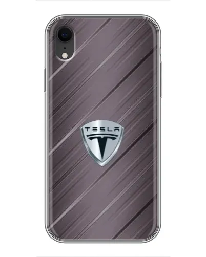 Чохол для iPhone Xr з картинкою «Металева текстура Tesla» Чохол для iPhone Xr з картинкою «Металева текстура Tesla»