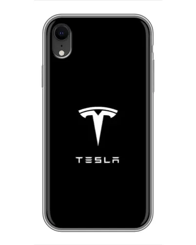 Чохол для iPhone Xr з картинкою «Tesla White Logo» Чохол для iPhone Xr з картинкою «Tesla White Logo»