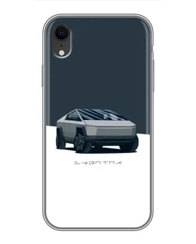 Чохол для iPhone Xr з картинкою «Сріблястий Cybertruck Tesla» Чохол для iPhone Xr з картинкою «Сріблястий Cybertruck Tesla»
