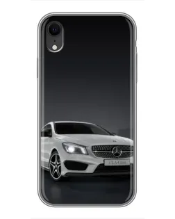 Чохол для iPhone Xr з картинкою «Mercedes AMG GT Silver»