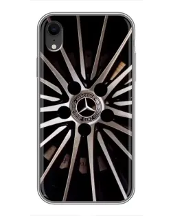 Чехол для iPhone Xr с картинкой «Диск Mercedes»
