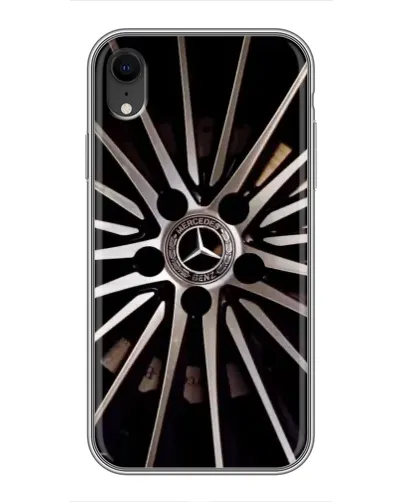 Чехол для iPhone Xr с картинкой «Диск Mercedes»
