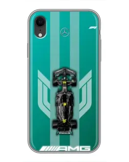 Чохол для iPhone Xr з картинкою «Mercedes AMG Petronas»