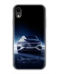 Чохол для iPhone Xr з картинкою «Нічний Mercedes EQ»