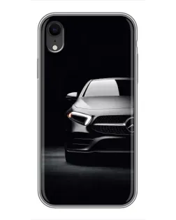 Чохол для iPhone Xr з картинкою «Світло фар Mercedes»