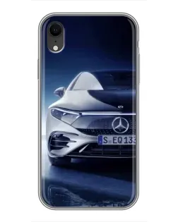 Чохол для iPhone Xr з картинкою «Mercedes EQ — майбутнє»