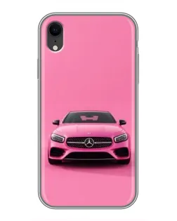 Чохол для iPhone Xr з картинкою «Рожевий Mercedes AMG»