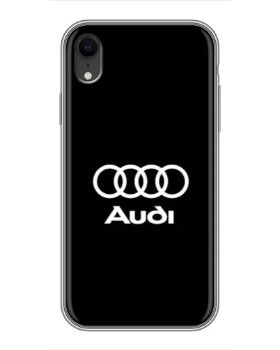 Чехол для iPhone Xr с картинкой «Классическое лого Audi»