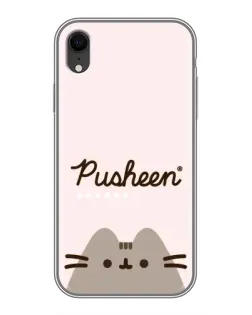 Чехол для iPhone Xr с картинкой «Pusheen логотип»