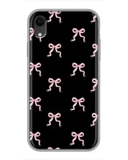 Чехол для iPhone Xr с картинкой «Бант-цветок»