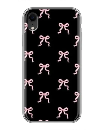 Чехол для iPhone Xr с картинкой «Бант-цветок»