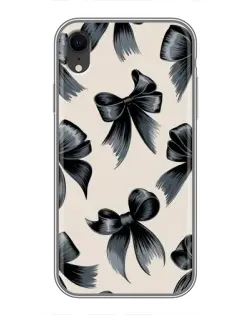 Чехол для iPhone Xr с картинкой «Банты Coquette»