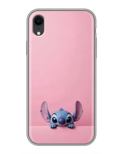 Чехол для iPhone Xr с картинкой «Stitch выглядывает»