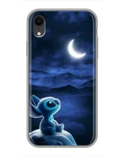 Чехол для iPhone Xr с картинкой «Лунная ночь Стича»