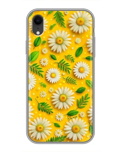 Чехол для iPhone Xr с картинкой «Ромашковое солнце»