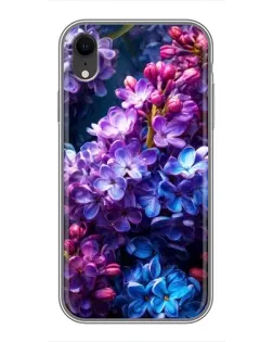 Чехол для iPhone Xr с картинкой «Сиреневый цвет»