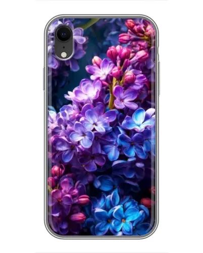 Чехол для iPhone Xr с картинкой «Сиреневый цвет»