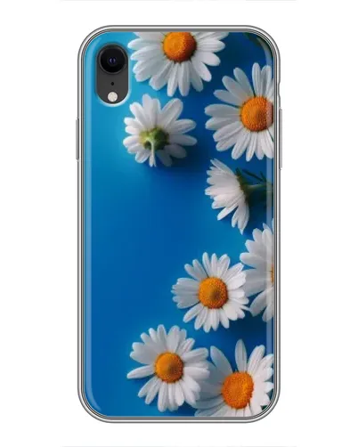 Чехол для iPhone Xr с картинкой «Белоснежные маргаритки»