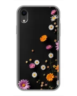 Чехол для iPhone Xr с картинкой «Цветочная композиция»
