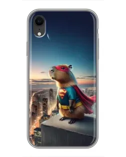 Чохол для iPhone Xr з картинкою «Капі-мен супергерой»