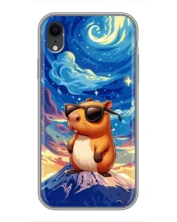 Чохол для iPhone Xr з картинкою «Капібара Ван Гога»