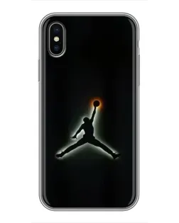Чохол для iPhone Xs Max з картинкою «Jordan Gradient Logo» Чохол для iPhone Xs Max з картинкою «Jordan Gradient Logo»