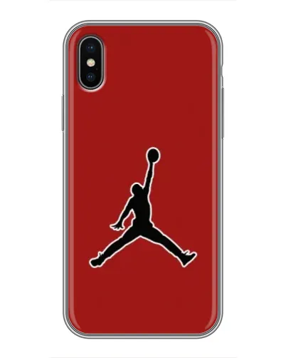 Чохол для iPhone Xs Max з картинкою «Jordan Red Back»