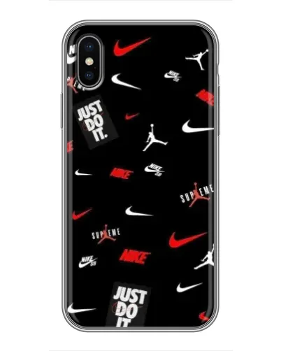 Чохол для iPhone Xs Max з картинкою «Nike Mix Pattern»