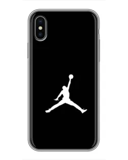 Чохол для iPhone Xs Max з картинкою «Jordan Silhouette»