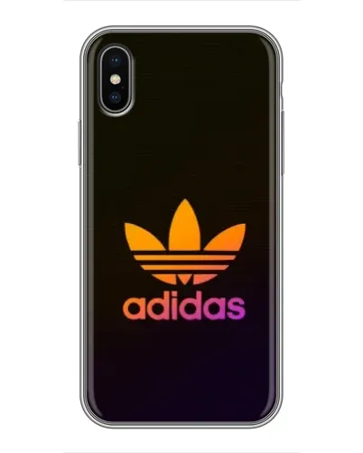 Чохол для iPhone Xs Max з картинкою «Градієнт Adidas» Чохол для iPhone Xs Max з картинкою «Градієнт Adidas»