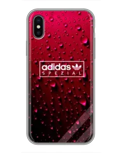 Чохол для iPhone Xs Max з картинкою «Adidas Gold Marble»