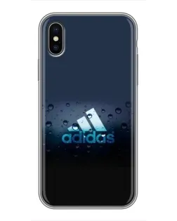 Чохол для iPhone Xs Max з картинкою «Adidas Water Drops»