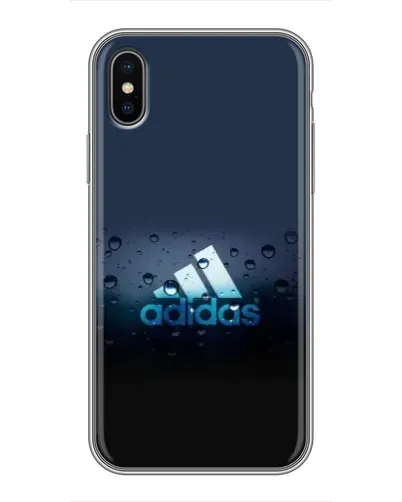 Чохол для iPhone Xs Max з картинкою «Adidas Water Drops» Чохол для iPhone Xs Max з картинкою «Adidas Water Drops»
