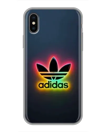 Чохол для iPhone Xs Max з картинкою «Неоновий Adidas» Чохол для iPhone Xs Max з картинкою «Неоновий Adidas»