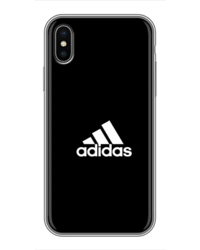 Чохол для iPhone Xs Max з картинкою «Чорна класика Adidas» Чохол для iPhone Xs Max з картинкою «Чорна класика Adidas»