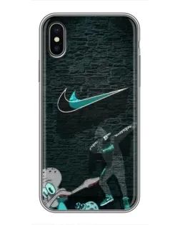 Чохол для iPhone Xs Max з картинкою «Спортивний арт Nike»