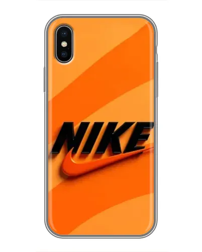 Чохол для iPhone Xs Max з картинкою «Помаранчевий драйв Nike» Чохол для iPhone Xs Max з картинкою «Помаранчевий драйв Nike»