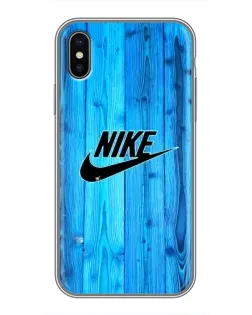 Чохол для iPhone Xs Max з картинкою «Блакитне дерево Nike»