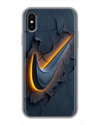 Чохол для iPhone Xs Max з картинкою «Об'ємний логотип Найк» Чохол для iPhone Xs Max з картинкою «Об'ємний логотип Найк»