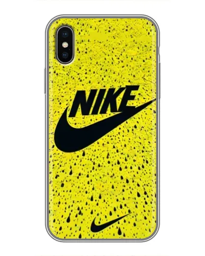 Чохол для iPhone Xs Max з картинкою «Жовтий текстурний Nike» Чохол для iPhone Xs Max з картинкою «Жовтий текстурний Nike»