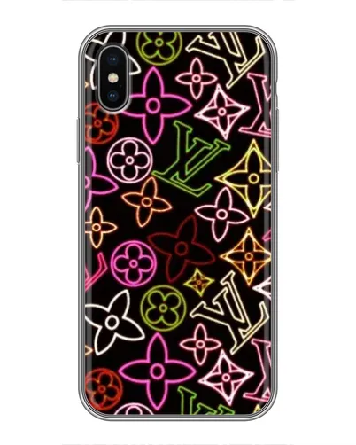 Чохол для iPhone Xs Max з картинкою «Неоновий мікс Nike» Чохол для iPhone Xs Max з картинкою «Неоновий мікс Nike»
