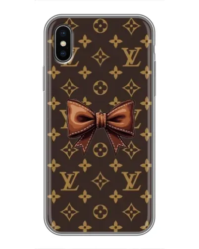 Чохол для iPhone Xs Max з картинкою «LV з бантом» Чохол для iPhone Xs Max з картинкою «LV з бантом»