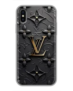 Чохол для iPhone Xs Max з картинкою «Шкіряна текстура LV»