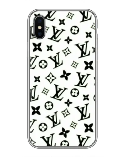 Чохол для iPhone Xs Max з картинкою «Монохромний хаос LV» Чохол для iPhone Xs Max з картинкою «Монохромний хаос LV»