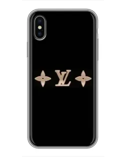 Чохол для iPhone Xs Max з картинкою «Louis Vuitton — мінімалізм»