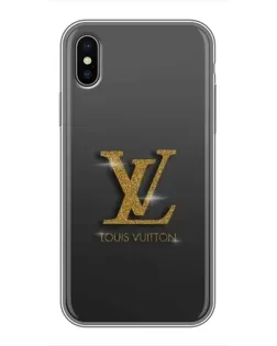 Чохол для iPhone Xs Max з картинкою «Градієнт Louis Vuitton»