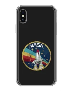 Чохол для iPhone Xs Max з картинкою «NASA — емблема місії»